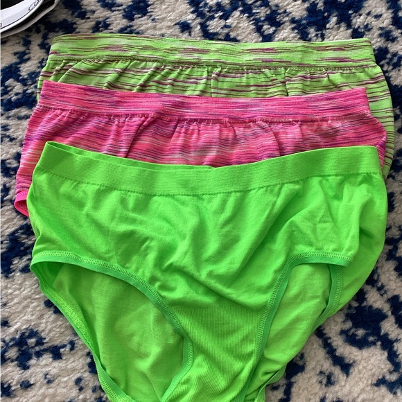 Girls Black Sports Bra with Colorful Panties and black tights - Picture 7 of 16